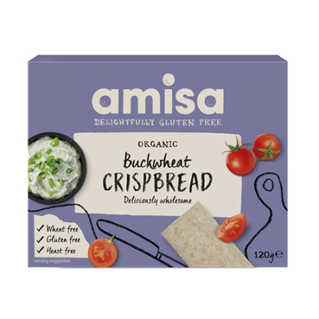 Crispbread Hrisca, fara gluten, Eco, 120g, Amisa [1]