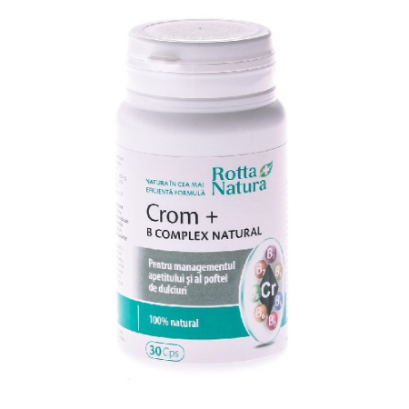 Crom + B complex Natural 30cps Rotta Natura [0]