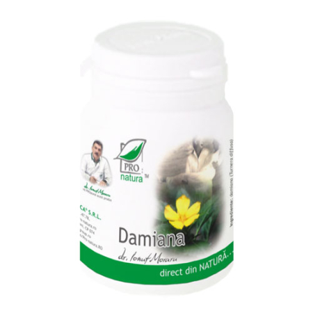 Produse sanatate sexuala - Damiana 60cps Pro Natura