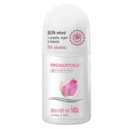 Deodorante - Deo Roll-On Ida, 50ml, VivaNatura