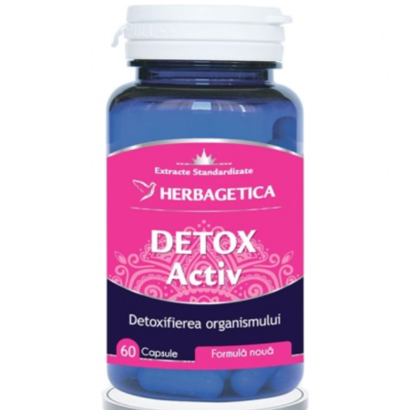 Detoxifiere - Detox Activ 60cps Herbagetica