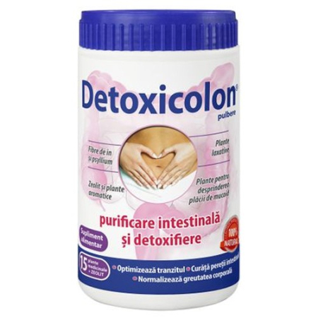 Detoxifiere - Detoxicolon Pulbere 450gr Dacia Plant
