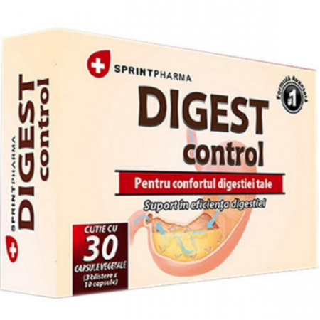 Digestie - Digest Control 30cps Sprint Pharma