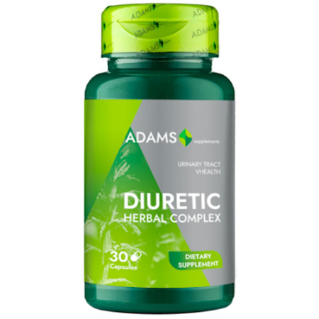 Prostata, urologie - Diuretic Herbal Complex, 30cps, Adams Supplements