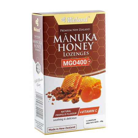 Dropsuri cu Miere Manuka MGO400, Propolis si Vitamina C 69 gr [1]