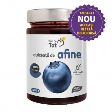 Dulciuri, patiserii fara gluten - Dulceata de Afine 360gr Dacia Plant