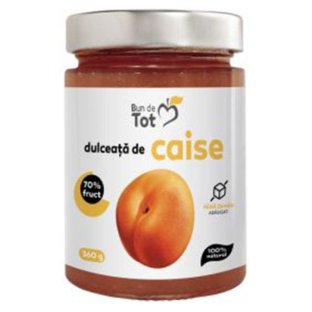 Dulceata de Caise, 360g, Bun de Tot [0]