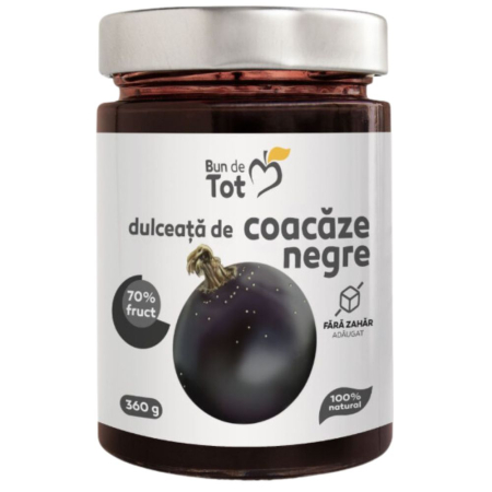 Dulceata de Coacaze Negre, 360g, Bun de Tot [1]