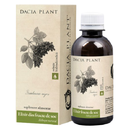 Produse naturiste - Elixir din Fructe de Soc pentru Slabit 200ml Dacia Plant