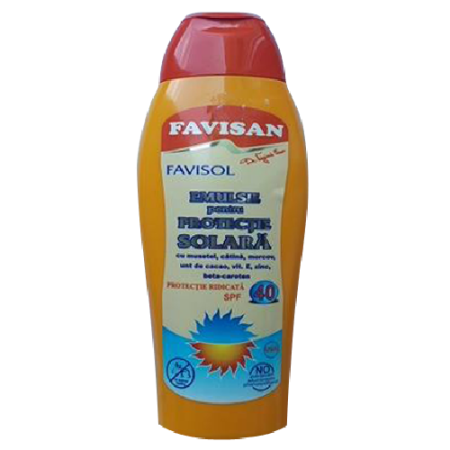 Produse pentru plaja - Emulsie pentru Protectie Solara Spf40 Favisan 250ml