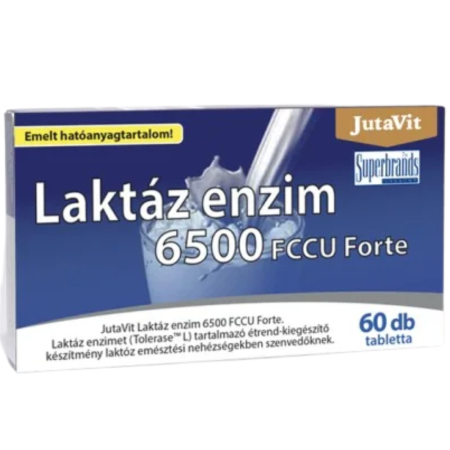 Produse naturiste - Enzima de Lactaza 6500fccu 60cps Jutavit