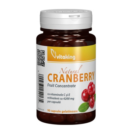 Suplimente alimentare - Extract de Merisor (afine) cu Vitamina C&E 90cps Vitaking