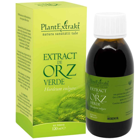 Tincturi - Extract de Orz Verde, 120ml, PlantExtrakt
