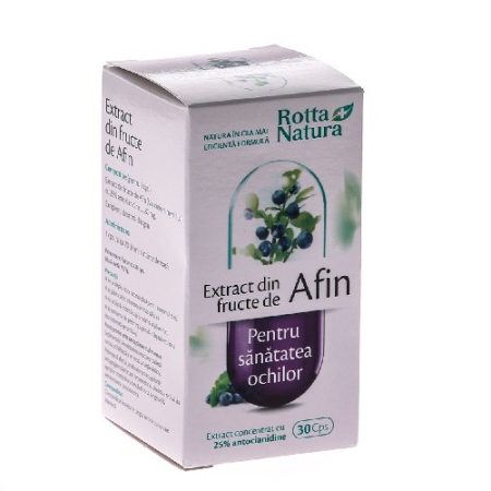 Extract din Fructe de Afin 30cps Rotta Natura [1]