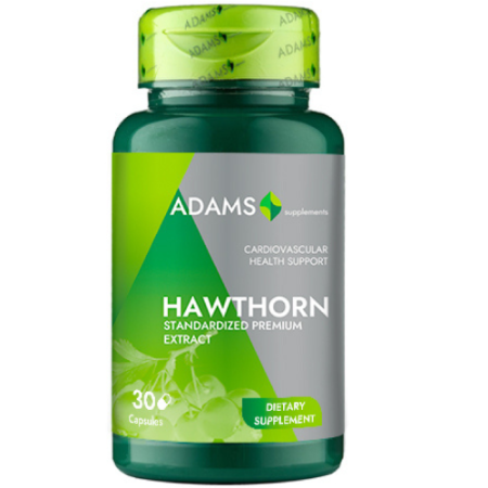 Cardiovasculare - Extract Paducel 200mg 30cps, Adams