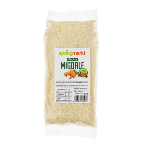 Paine, faina si mixuri fara gluten - Faina de Migdale 400gr Springmarkt