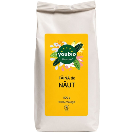 Paine, faina si mixuri - Faina de naut organic, 500g, youbio