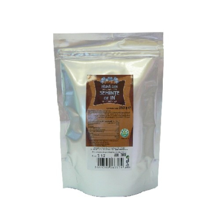 Paine, faina si mixuri - Faina din Seminte de In 250gr Herbal Sana