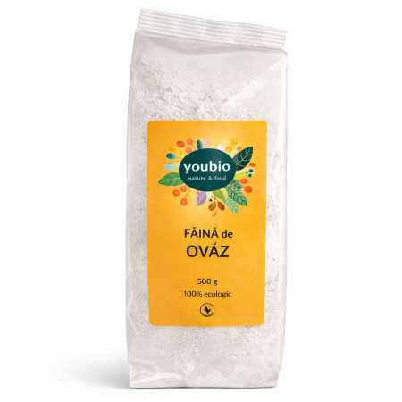 Alimente - Faina ovaz organic, 500gr, youbio