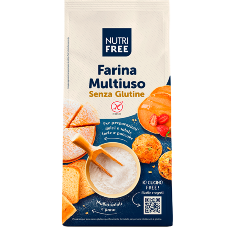 Paine, faina si mixuri fara gluten - Faina universala, 1kg, Nutrifree