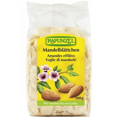 Seminte, nuci - Felii de Migdale Eco 100gr, Rapunzel