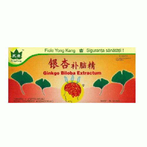 Fiole Ginkgo Biloba 10 fiole [0]