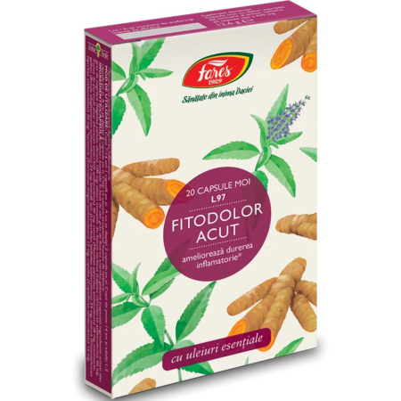 Antiinflamator - Fitodolor Acut 20cps Fares