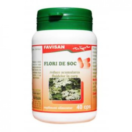 Detoxifiere - Flori de Soc 40cps Favisan