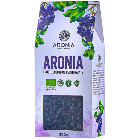 Fructe uscate - Fructe Uscate de Aronia Eco 200gr, Aronia Charlottenburg