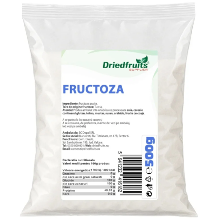 Indulcitori - Fructoza 500gr Driedfruits
