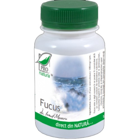 Pastile de slabit - Fucus 60 cps Pro Natura