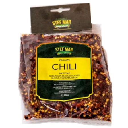 Condimente - Fulgi de Chili 50g Stefmar