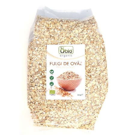 Alimente - Fulgi de Ovaz Fini Bio 500gr Obio