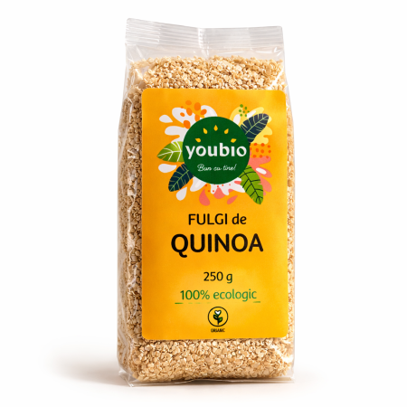 Alimente - Fulgi de quinoa, organic, 250gr, youbio