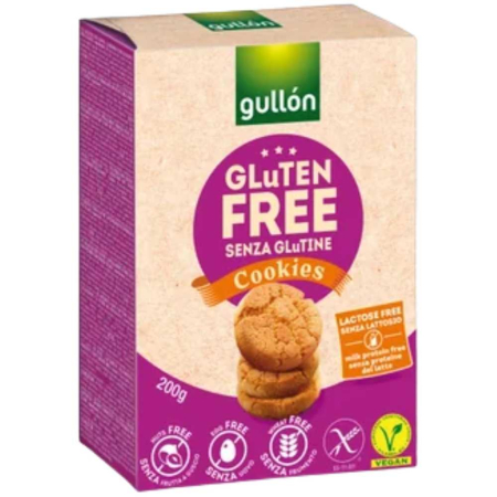 Dulciuri, patiserii fara gluten - Fursecuri fara Gluten, 200g, Gullon