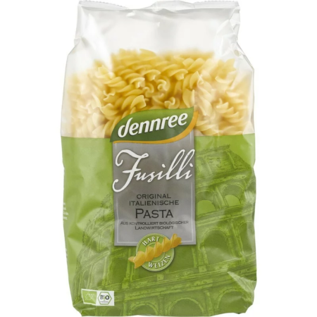 Paste - Fusilli din Grau Dur 500gr Dennree