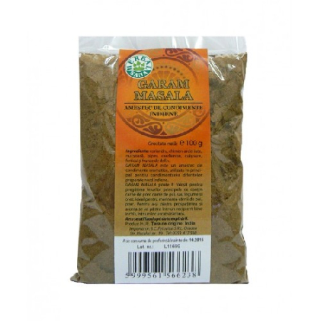 Insula de mirodenii - Garam Masala (amestec de Condimente Indian) 100gr Herbavit