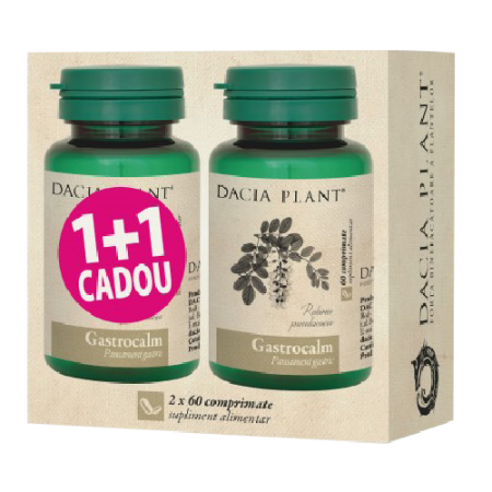 Digestie - Gastrocalm  60cpr 1+1 GRATIS Dacia Plant