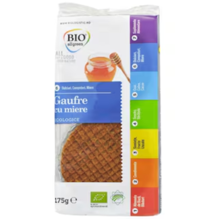 Gaufre cu Miere Eco 175gr Bio Allgreen [0]