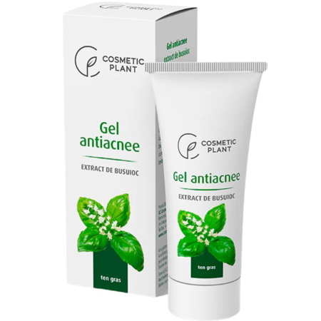 Creme cosmetice - Gel Antiacnee Busuioc 50ml Cosmetic Plant