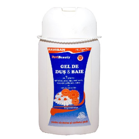 Gel de Dus & Baie cu 7 plante 300ml Favisan [0]