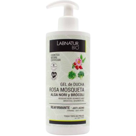 Geluri de dus naturale - Gel de Dus cu Macese, Alge si Broccoli 450ml LabNatur
