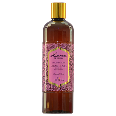 Cosmetice Bio si naturale - Gel De Dus Damask Rose 400ml Pielor Hammam El Hana