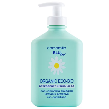 Cosmetice Bio si naturale - Gel Intim Organic, Eco-Bio, pH 5.5, 300ml, Camomilla Blu