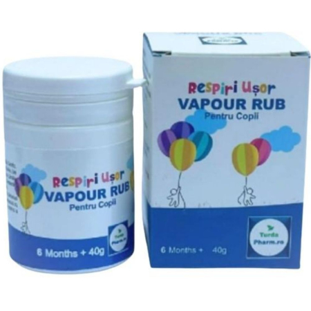 Unguente, geluri, solutii - Gel Vapour Rub 6luni+ 40gr Turda