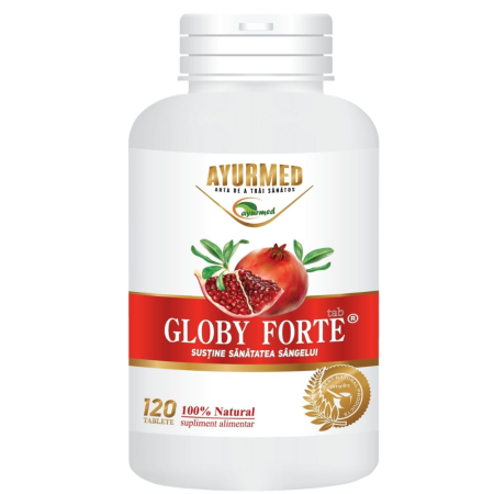 Ceaiuri medicinale compuse - Globy Forte 120cpr Ayurmed