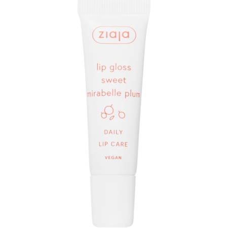 Unguente, geluri, solutii - Gloss de buze cu Pruna Dulce, Lip Care, 12ml, Ziaja
