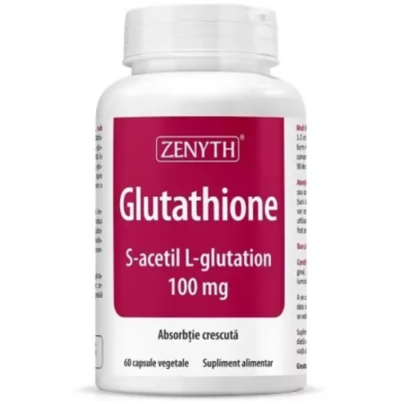 Antioxidanti - Glutathione 100mg 60cps Zenyth