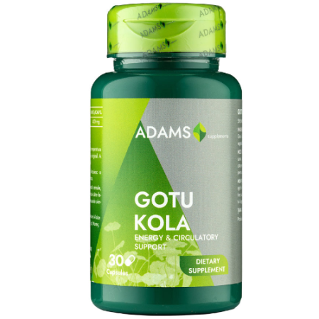 Gotu Kola 400mg, 30cps, Adams Supplements [0]