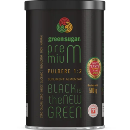 Superalimente - Green Sugar Premium 1:2 pulbere (cut metalica) 300g Remedia